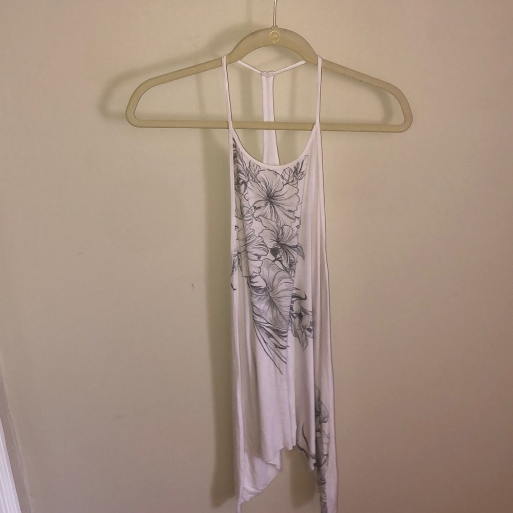 White tank top